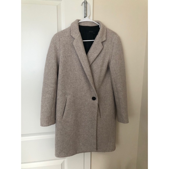 Zara Jackets & Blazers - Zara Grey Coat